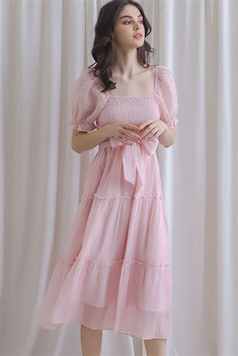 eureka pink dress